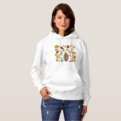Womens Guadalupe Roos Hoodie (Voorkant volledig)