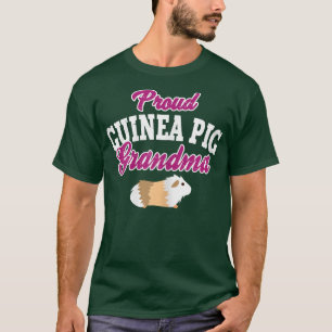 Womens Guinea Pig Grandma T-shirt