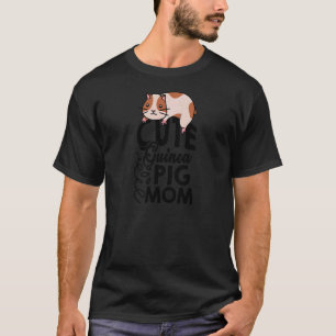Womens Guinea Pig mam Graphic Guinea Pig Eigenaar  T-shirt