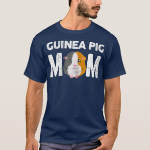 Womens Guinea Pig mam voor moeder T-shirt