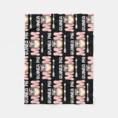 Womens Guinee Pig Mam Funny Rodents Fleece Deken (Voorkant)