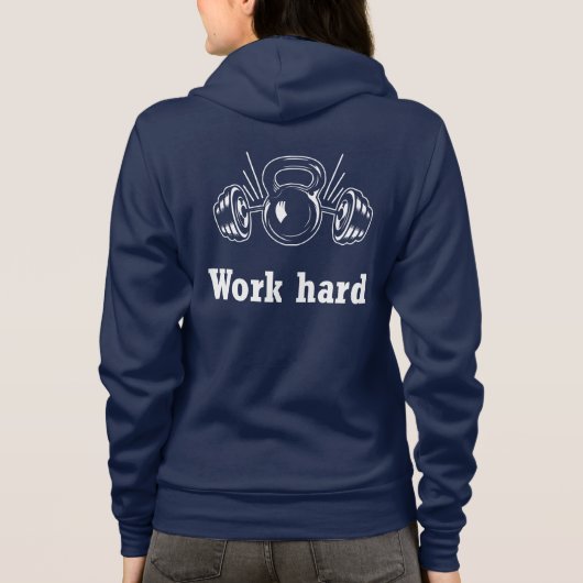 Women's Gym T-Shirt (Achterkant)