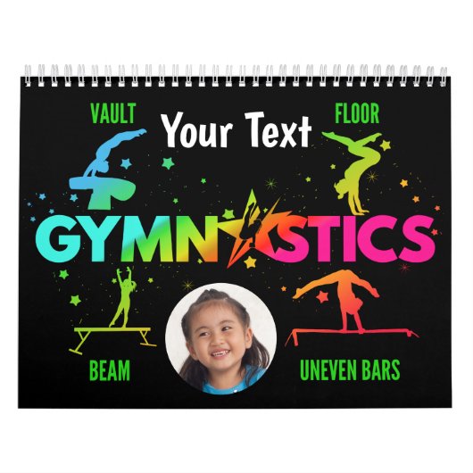 Women's Gymnastics 2023 Calendar - Custom Photo Kalender (Hoes)