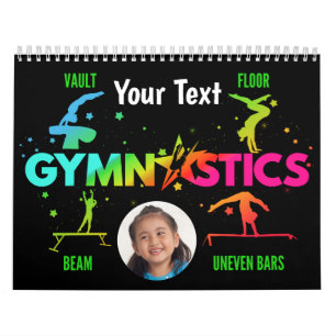 Women's Gymnastics 2023 Calendar - Custom Photo Kalender
