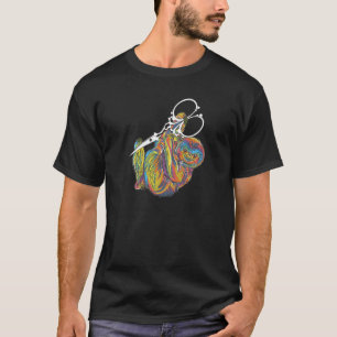 Womens Haarstylist Voor Kapper Werk Haarsalo T-shirt