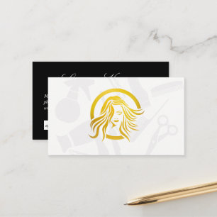 Womens Hair Logo Afsprakenkaartje