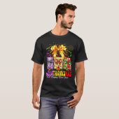 Womens Hallothanksmas & A Happy New Years Eve T-shirt (Voorkant volledig)