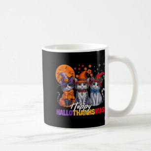Womens Halloween Thanksgiving Happy Hall Koffiemok