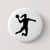 Womens handbal ronde button 5,7 cm (Voorkant)