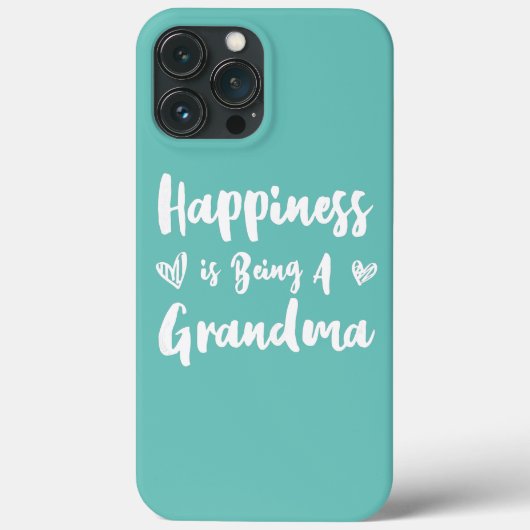 Womens Happiness is Being a Grandma Grandmother Case-Mate iPhone Case (Achterkant)