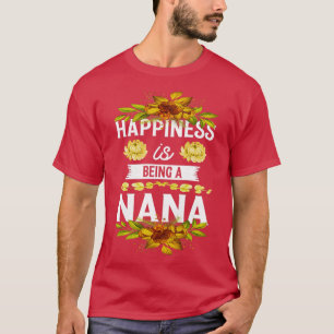 Womens Happiness is een Nana Grandmoeder Premi T-shirt
