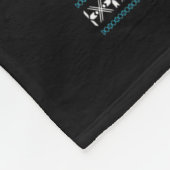 Womens Happy Chrismukkah Funny Hanukkah Kerstmis Fleece Deken (Hoek)