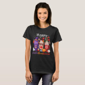 Womens Happy Hallothanksmas Coffee Lover Halloween T-shirt (Voorkant volledig)