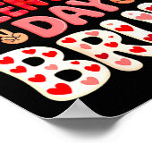 Women's Happy Valentine's Day Hearts Matching Kids Poster (Hoek)