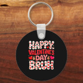 Women's Happy Valentine's Day Hearts Matching Kids Sleutelhanger (Voorkant)