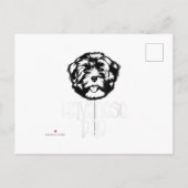 Womens Havanese Day Funny Havanese Dog Owner Aankondigingskaart (Achterkant)