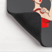 Womens Heart Disease Awareness Nice Try Heart I'm  Muismat (Hoek)