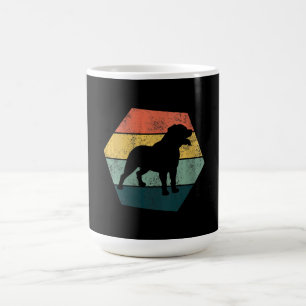 Womens Hexagon Rottweiler Gift Rottweiler Koffiemok