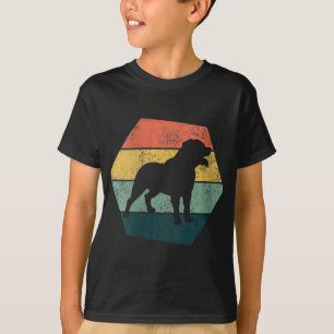 Womens Hexagon Rottweiler Gift Rottweiler T-shirt