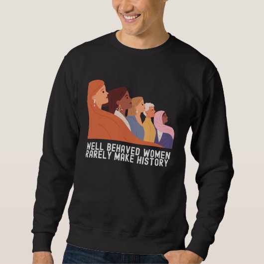 Women's History Month  Quotes Outfit Family Trui (Voorkant)