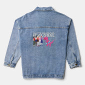 Women's History Month, zusterschap is wereldwijd Denim Jacket (Achterkant)