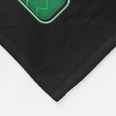 Womens Ho Ho Ho Blue Heeler Dog Matching Christmas Fleece Deken (Hoek)