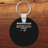 Womens Hockey Mam Momsicle Definition T-Shirt Sleutelhanger (Voorkant)