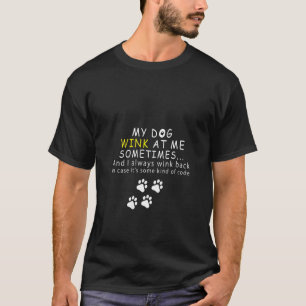 Womens Hondenliefhebber Funny geeft me mijn hond i T-shirt