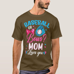 Womens honkbal of brouwerij mam houdt van je gesla t-shirt