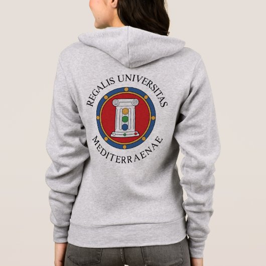 Women's Hoodie Jacket (Achterkant)