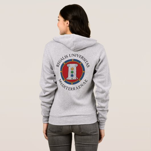 Women's Hoodie Jacket (Achterkant volledig)
