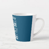 Womens Hospice Nurse Design for Nurse Roeping Latte Mok (Rechts)