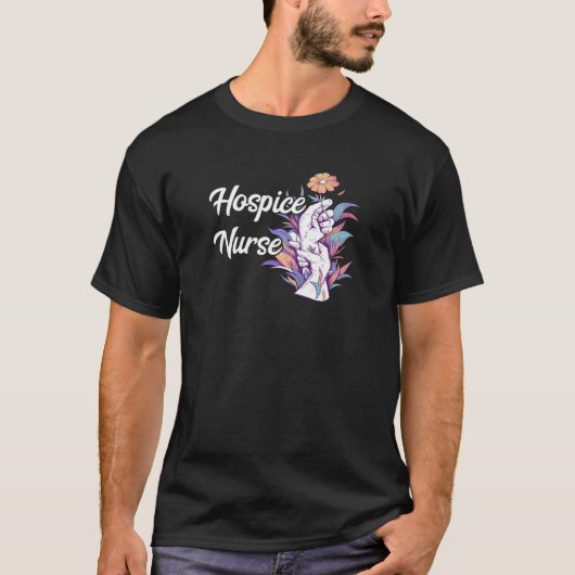 Womens Hospice Zuster Medische geregistreerde Ziek T-shirt (Voorkant)