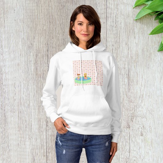 Womens-huiden voor opvulling hoodie