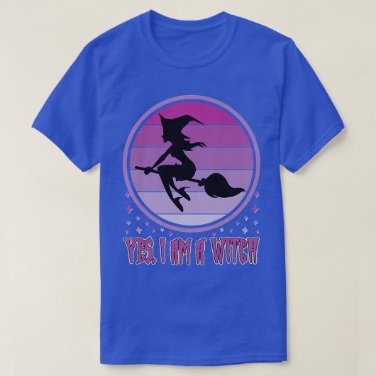 Womens I bewitch All, I am a Witch T-shirt (Design voorkant)