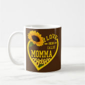 Womens I love being called Momma Mothers Day Koffiemok (Links)
