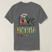 Womens I Love Being Called Nonna Sunflower Mothers T-shirt (Design voorkant)
