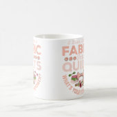 Womens I Turn Thread Fabric Into Quilts Quilter Q Koffiemok (Center)