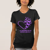Women's I Will Remember For You Alz. Awareness Tee T-shirt (Voorkant)