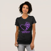 Women's I Will Remember For You Alz. Awareness Tee T-shirt (Voorkant volledig)
