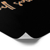 Womens I Will Survive - Fun Motivational &amp; Ico Poster (Hoek)