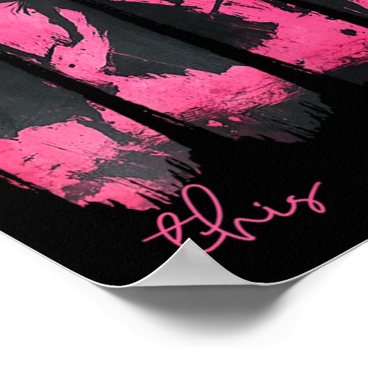 Womens iets dat op deze manier is mishandeld komt  poster (Hoek)