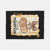 Womens I'm Her Pumpkin Cherry Couple Coquette Bow  Fleece Deken (Voorkant (Horizontaal))