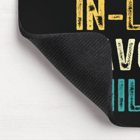 Womens I'm My Mother In Law's Favorite Child Funny Muismat (Hoek)