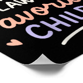 Womens I'm My Mother In Law's Favorite Child V-nec Poster (Hoek)