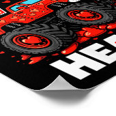 Women's I'm Ready To Crush 67 Hearts Truck Valenti Poster (Hoek)