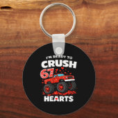 Women's I'm Ready To Crush 67 Hearts Truck Valenti Sleutelhanger (Voorkant)