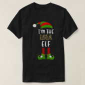 Womens I'm The Lola Elf  Matching Christmas Family T-shirt (Design voorkant)