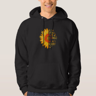 Womens In A World Full Of Grandmas Be Granny Sunfl Hoodie