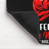 Womens In February We Wear Red - Heart Disease Awa Muismat (Hoek)